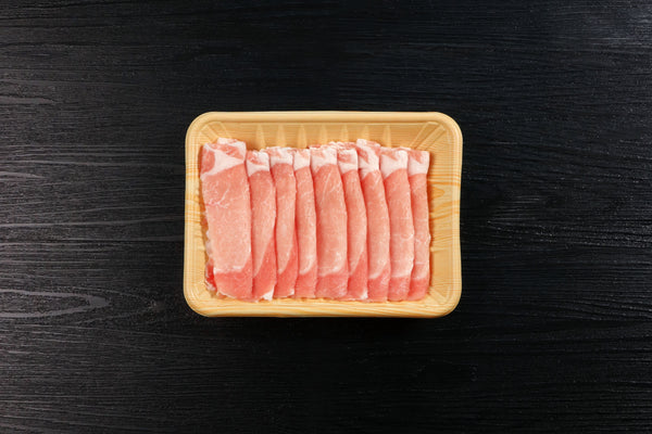 日本特選豚脊肉薄片 Kagoshima Pork Loin Hot pot